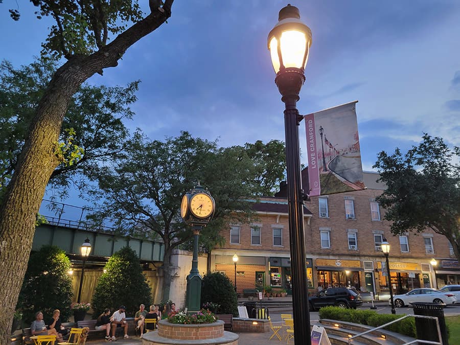 eastman plaza evening