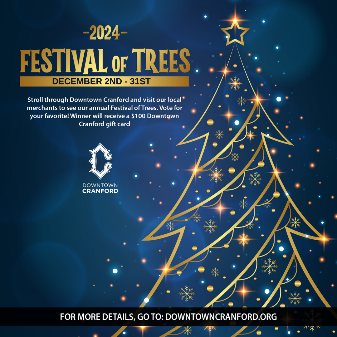 Register for 2024's Festival of Trees! Downtown Cranford